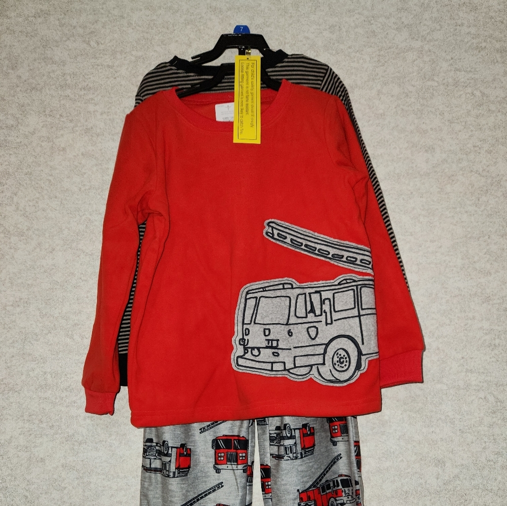 Carter’s 3 Piece PJ Set - Fire Truck - Size 7